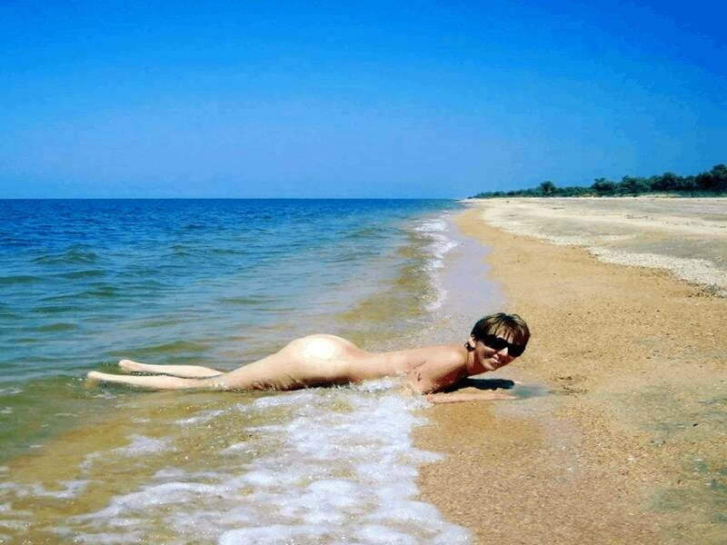 Mature nudist beach