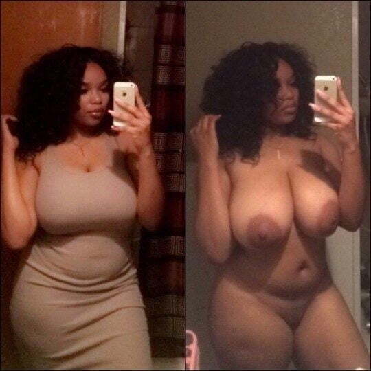 Dressed undressed big tits